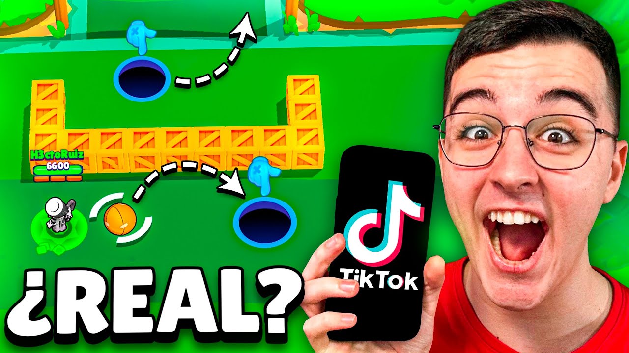 PROB&Eacute; *TRUCOS VIRALES* DE TIK TOK en BRAWL STARS 😱🚨