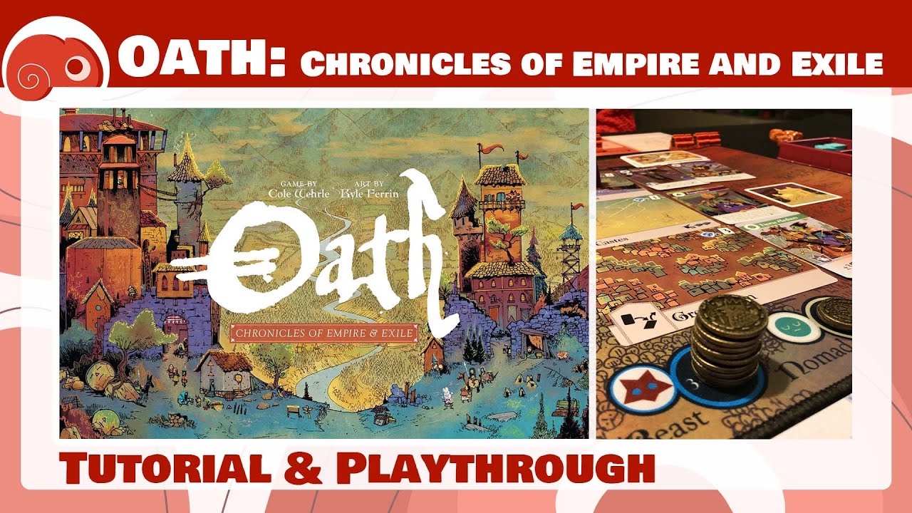 Oath - 4p - Tutorial e partita completa con discussione finale [Capitolo 1]