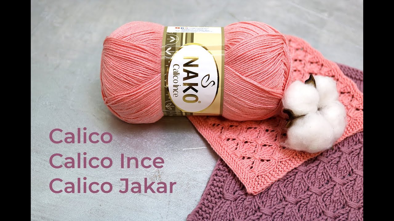 Calico Nako/ Калико Нако. Обзор пряжи