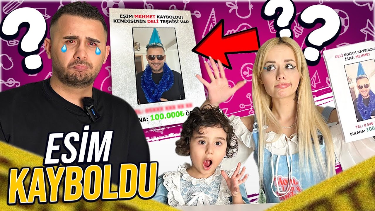 EŞİM KAYBOLDU !! ( Bulana 100.000TL Ödül )