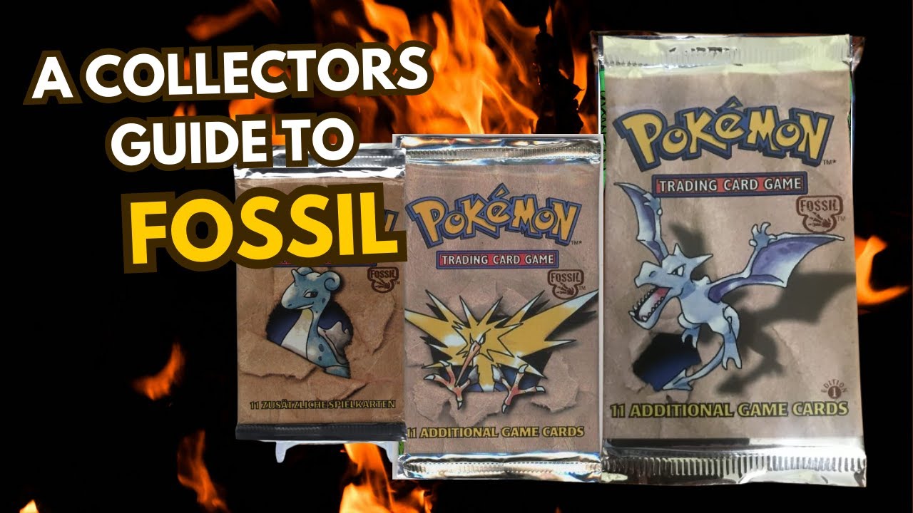 An ULTIMATE Collectors Guide to POKEMON fossil