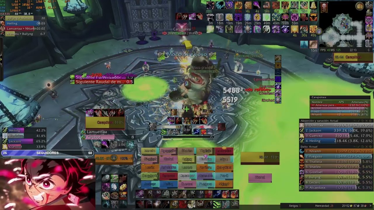 Druida Feral Rotface 25HC