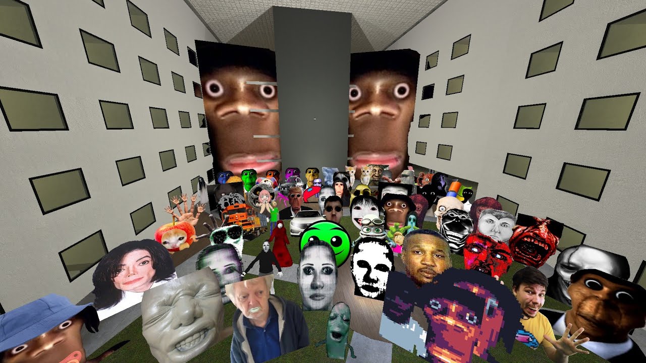 Too Much All Nextbots Chasing in Liminal Hotel Gmod EP 4 