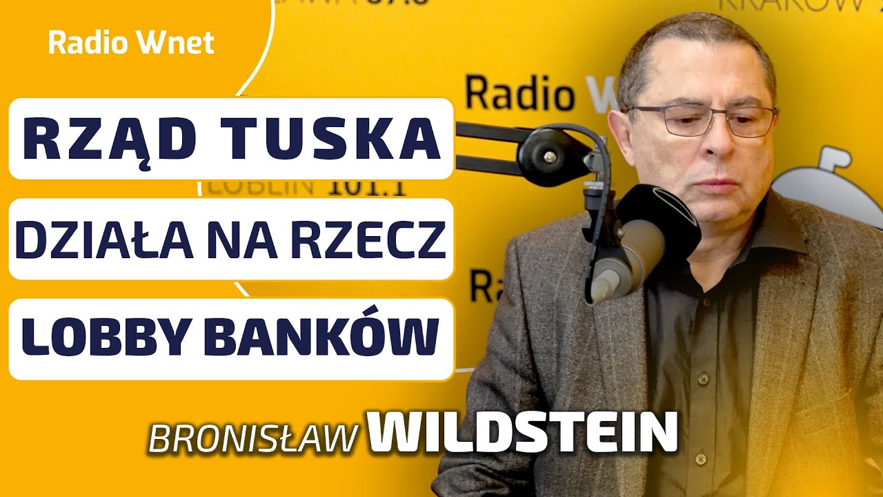 Wildstein: Rząd TUSKA działa pod LOBBY BANKOWE w sprawie kryptowalut. Banki chcą usunąć konkurencję
