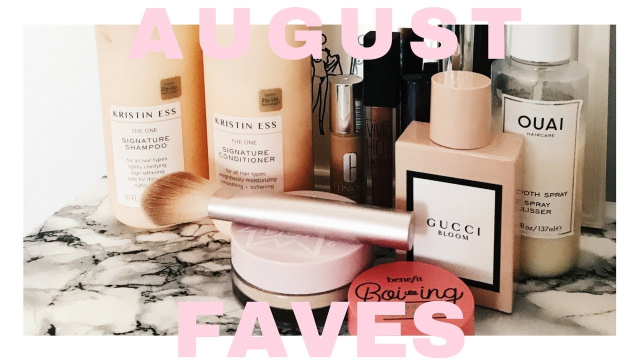 AUGUST FAVORITES  ♡ BEAUTY FAVORITES
