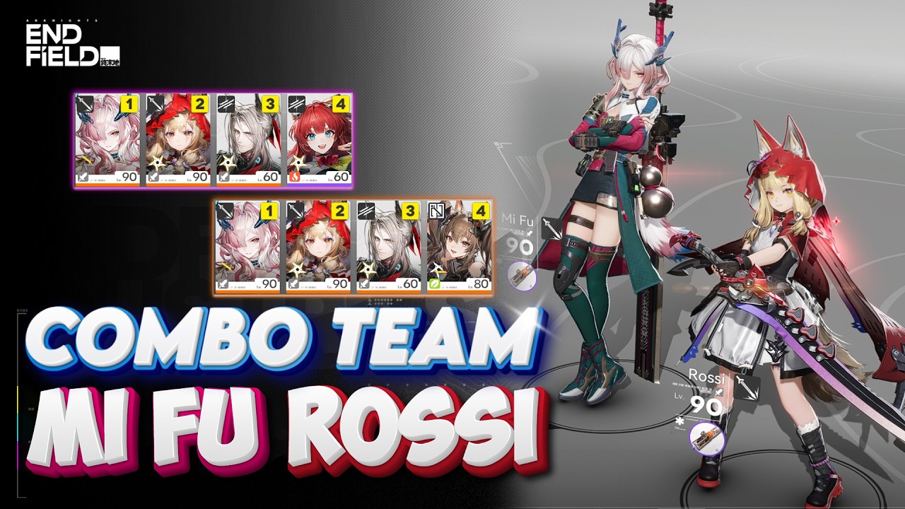 [ Arknights: Endfield ] Mi Fu and Rossi combo guide