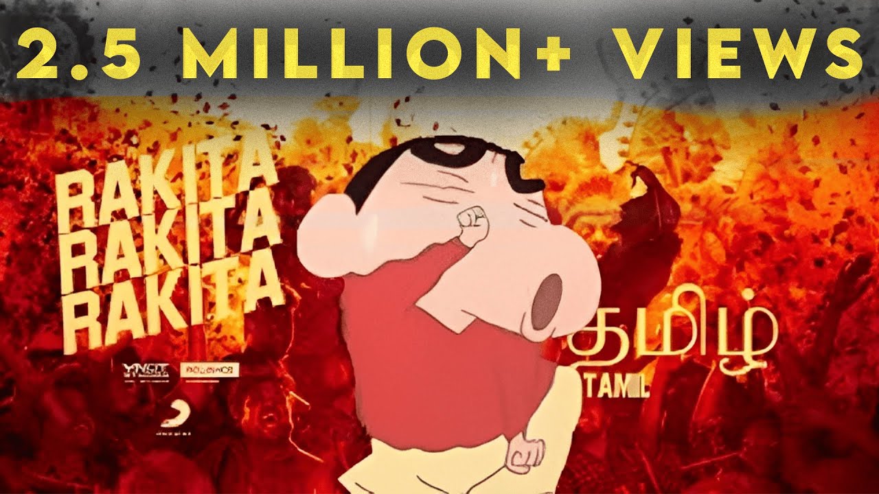 Shinchan version Rakita Rakita l Trendzzz Forever l Dhanush