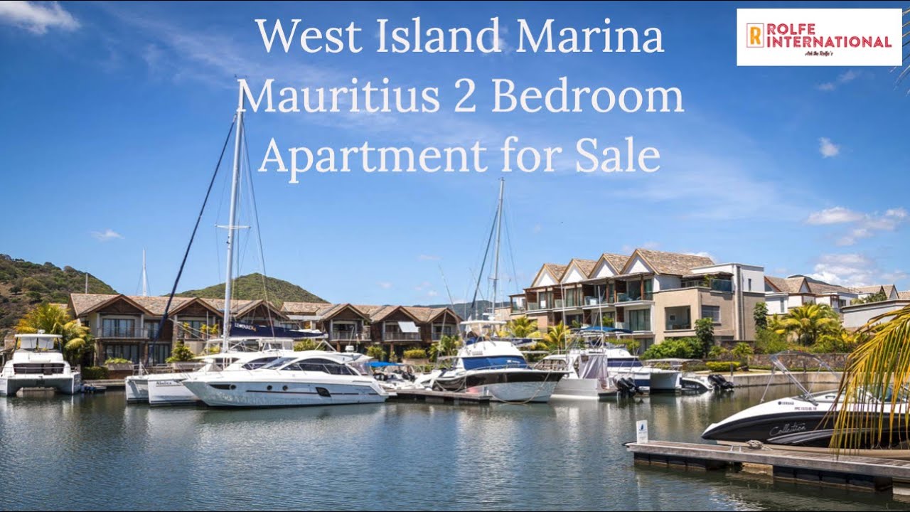 West Island Marina Mauritius 2 Bed apartment for sale 4K