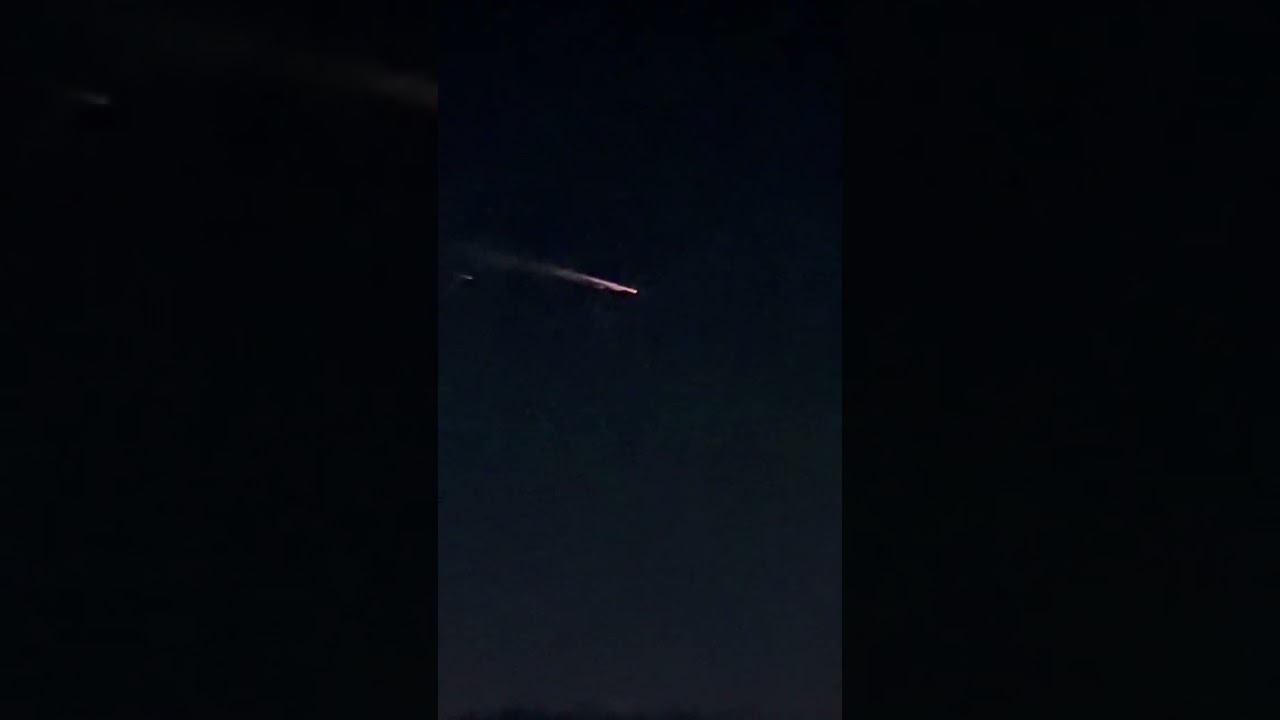 Satellite fireball spotted over Mobile, Alabama