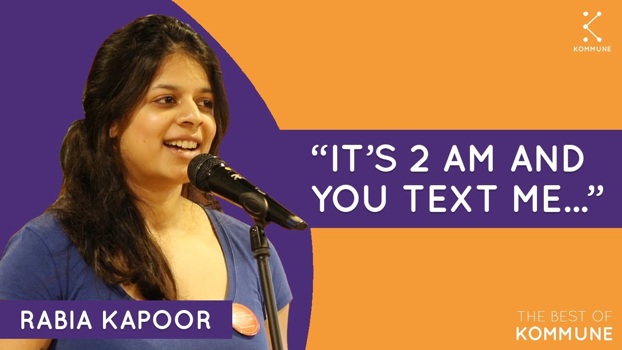2 AM SMS (Many Nights) - Rabia Kapoor | Best Of Kommune