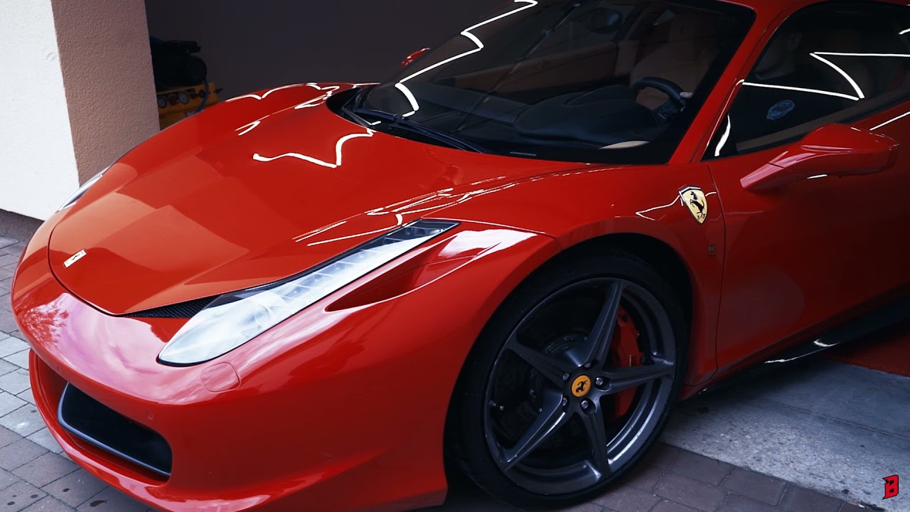 ferrari 458 detailing auto spa, wosk
