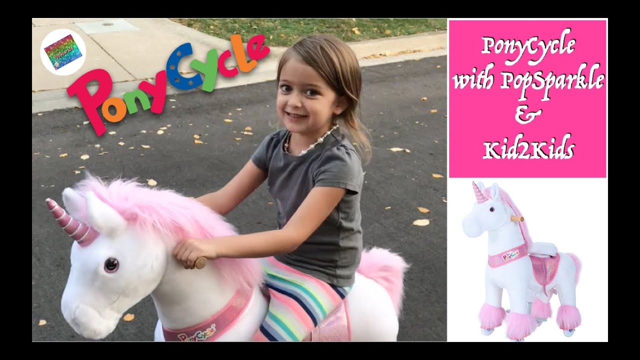 PonyCycle Fun! (Watch Now! Pony Cycle Ride a Unicorn Pony / Featuring PopSparkle and Kids 2 Kids)