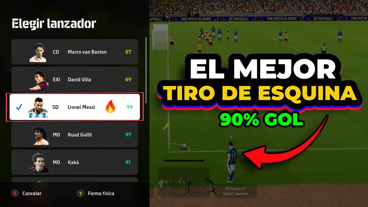 ¡Domina los TIROS DE ESQUINA en eFootball™! 🚀 || Tutorial paso a paso