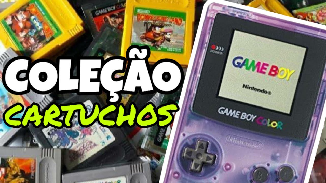 GAME BOY COLOR - COLEÇÃO DE CARTUCHOS - GAMEPLAY - BATE PAPO PORTATIL