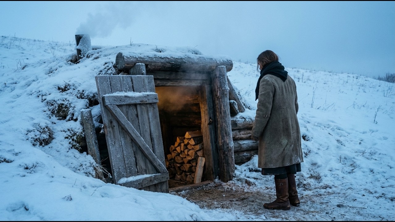 She Hid Her Firewood Inside a Dugout — Neighbors Laughed Until Her Firewood Stayed Dry for Years
