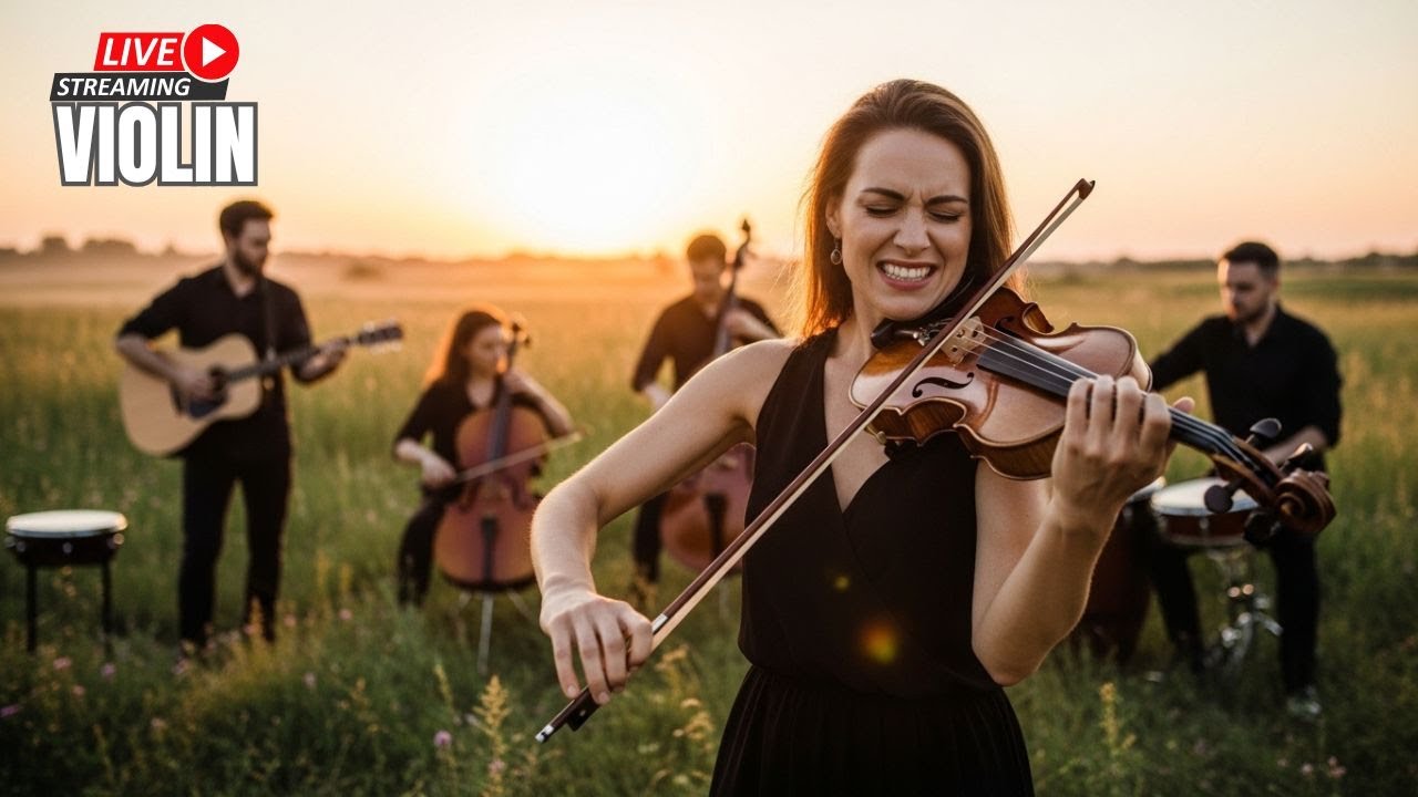 LIVE Relaxing Violin Music 🎻 | Soft Instrumental for Work, Reading & Stress Relief