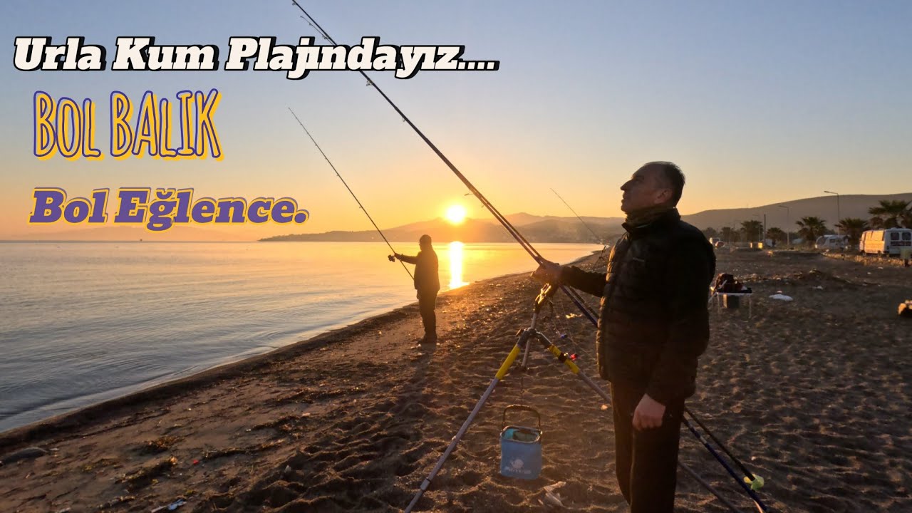 HARİKA MIRMIRLAR, LİDAKİLER VE BOL AKSİYON. 3 ARKADAŞ URLADA BALIK AVINDAYIZ. #surfcasting #balıkavı