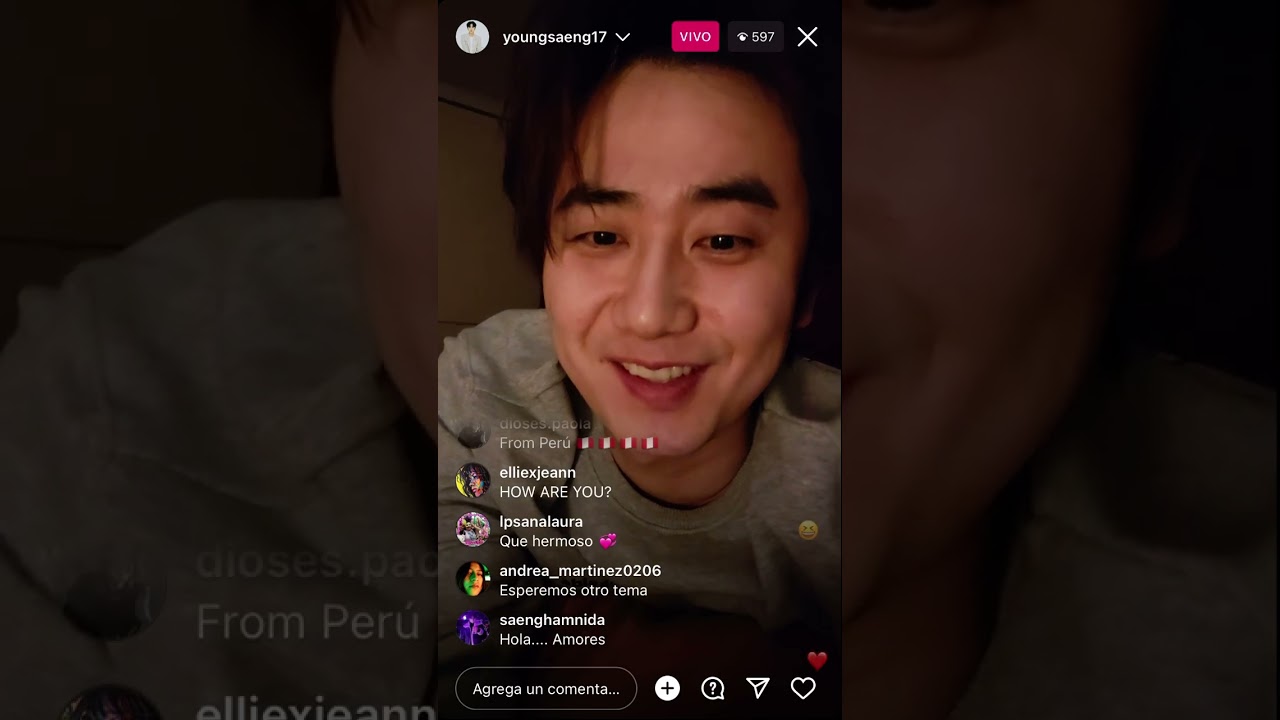 Heo Young Saeng - Instagram Live [14-02-23]