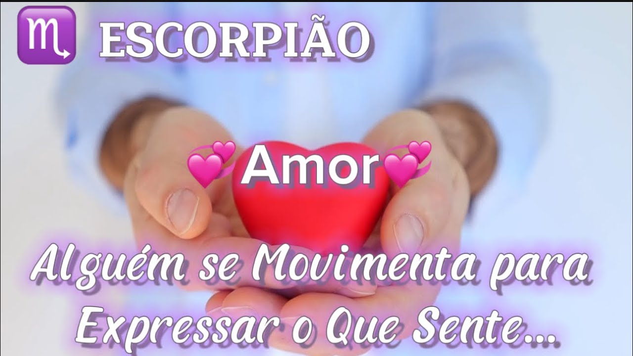 ♏️ESCORPIÃO:♥️😍A COMUNICAÇÃO!!! ALGUÉM VAI SE DECLARAR E EXPRESSAR O QUE SENTE….