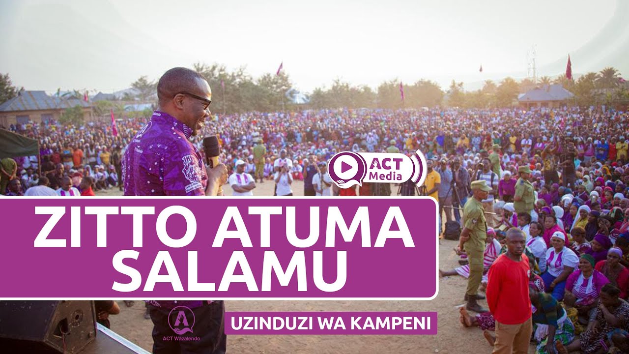 Zitto: Kigoma Inahitaji Kiongozi Makini, CCM Wamewadharau "Nitarudisha Heshima"