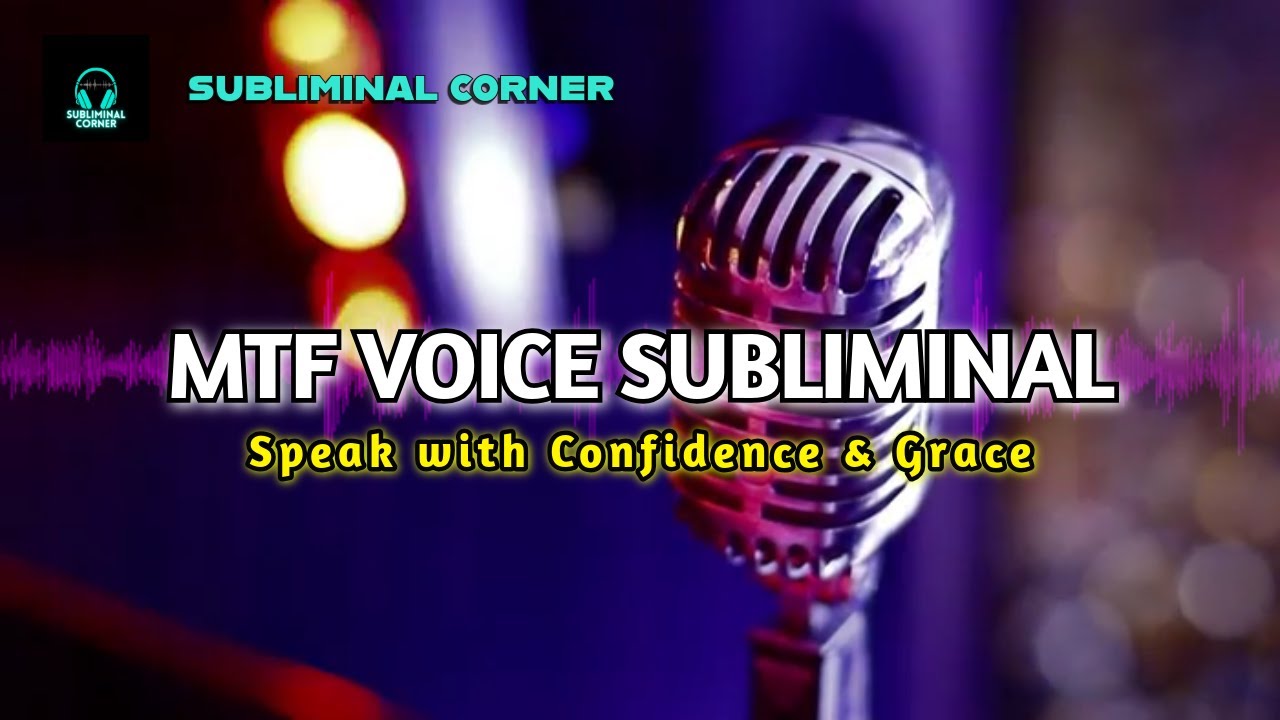 Speak with Confidence 💕 MTF Voice & PTV Subliminal for Soft, Feminine Speech
