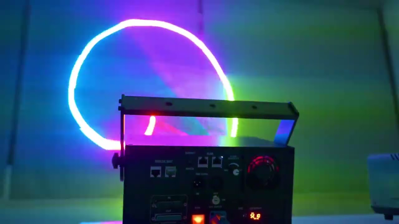 Full Color Laser Light Ios Android APP Control RGB Projector DMX For DJ Disco Wedding Party Stage