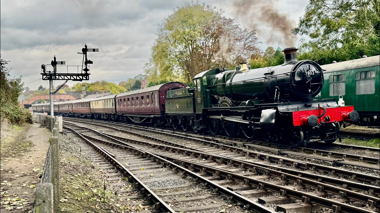 Steam - “Barking It Out” - Behind ‘Bradley Manor’ to Bridgnorth