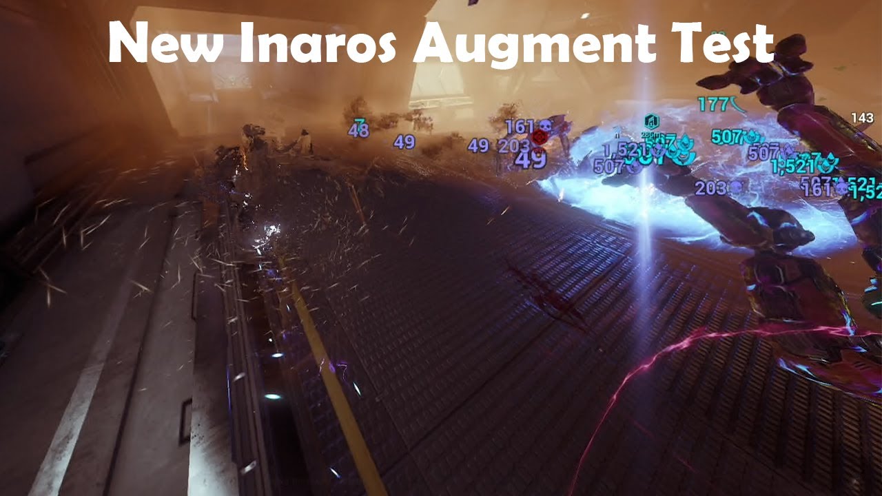 Testing Another New (New to ME) Inaros Augment Mod - Warframe