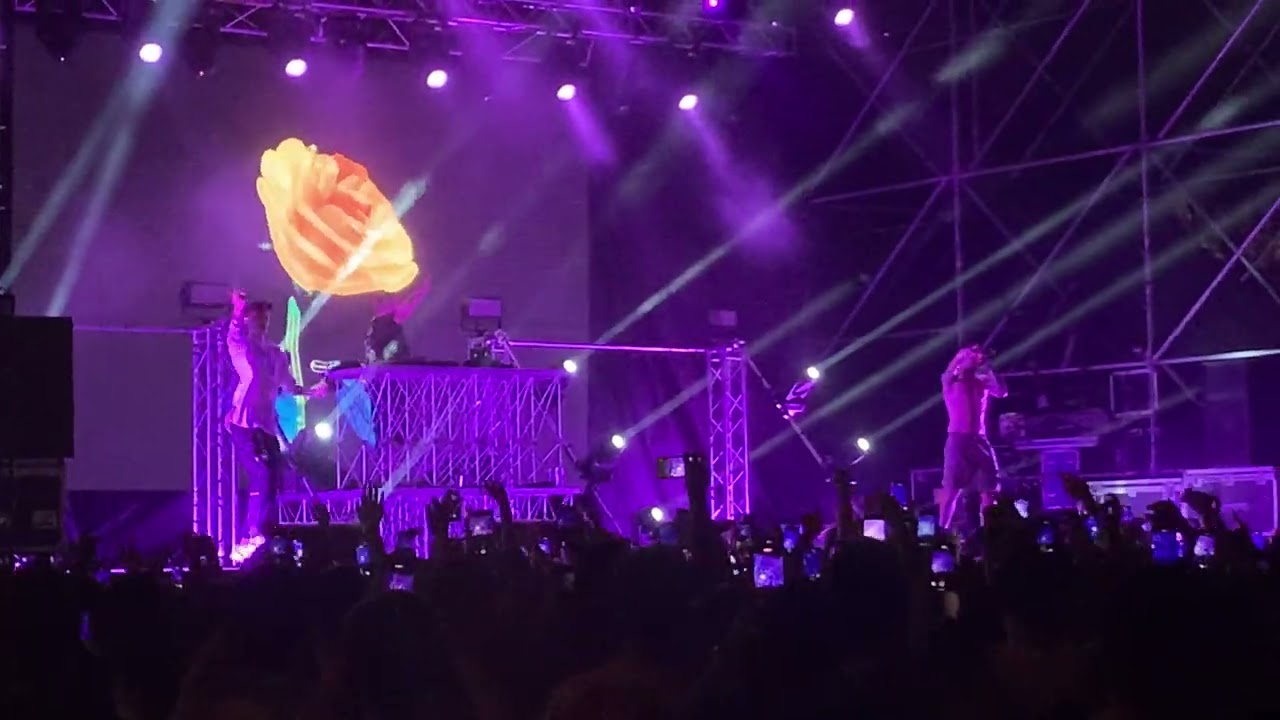 Primo Live di Zano al concerto di MadMan (Rock in Roma 3 Luglio 2022)