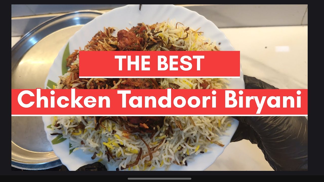 “Chicken Tandoori Biryani 🔥 | Restaurant Style Smoky Biryani Recipe”