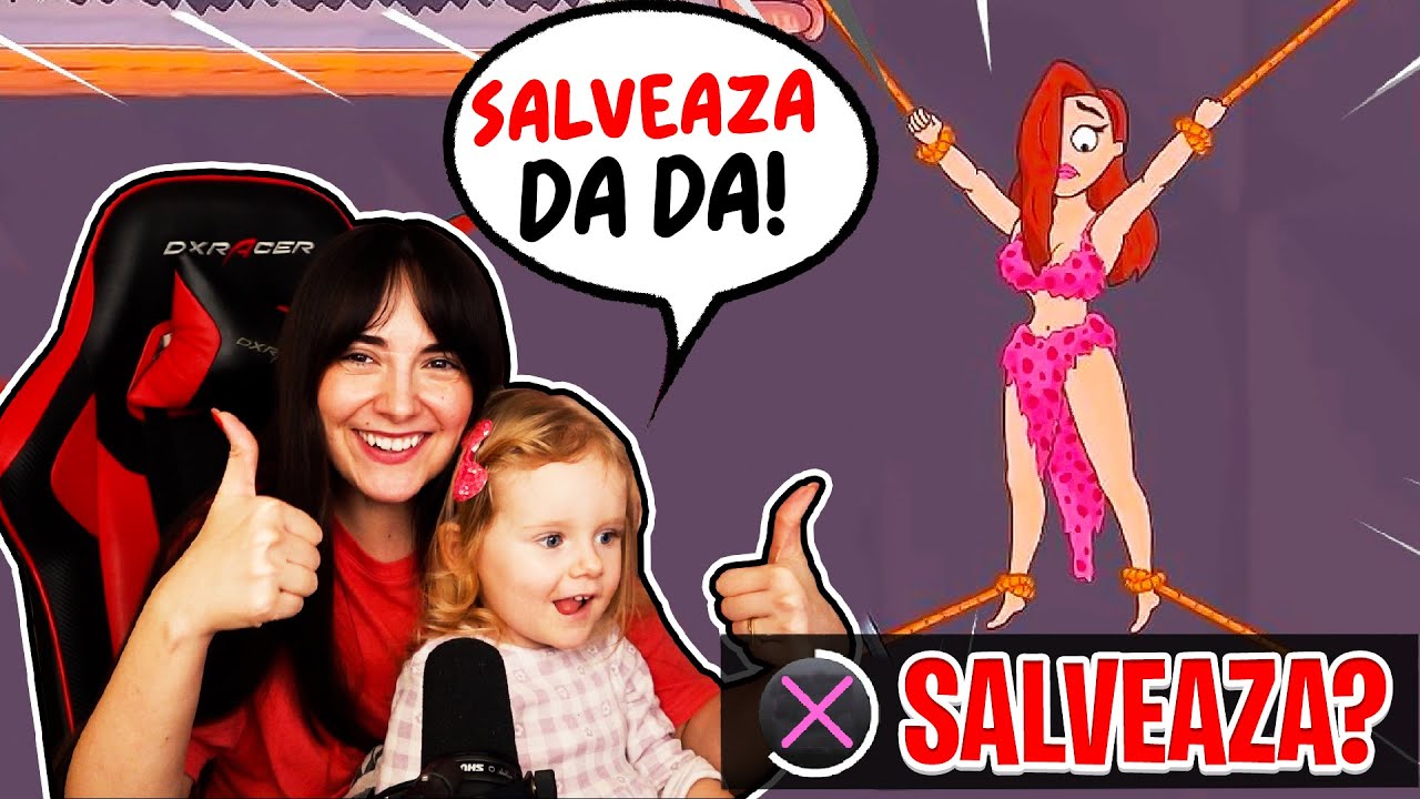 CAROLINA Se JOACA AJUTA Fata FRUMOASA ?
