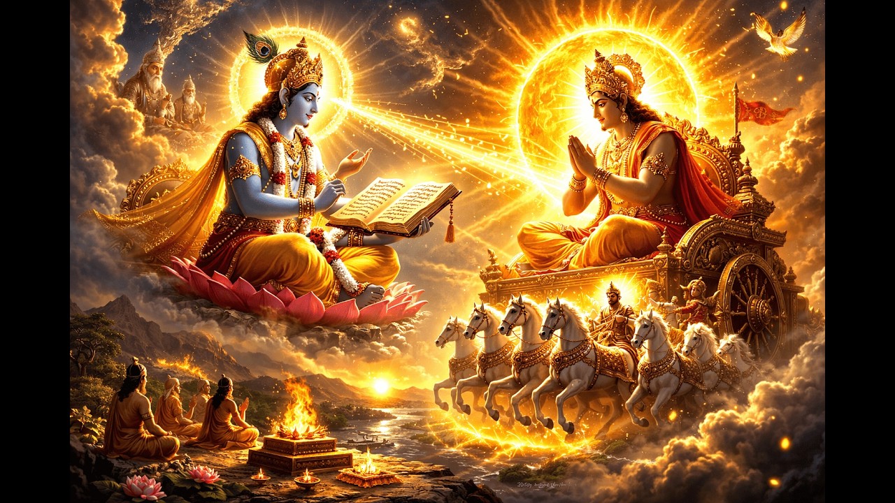bhagavad gita 18th session chapter 4 telugu by keshavi dd