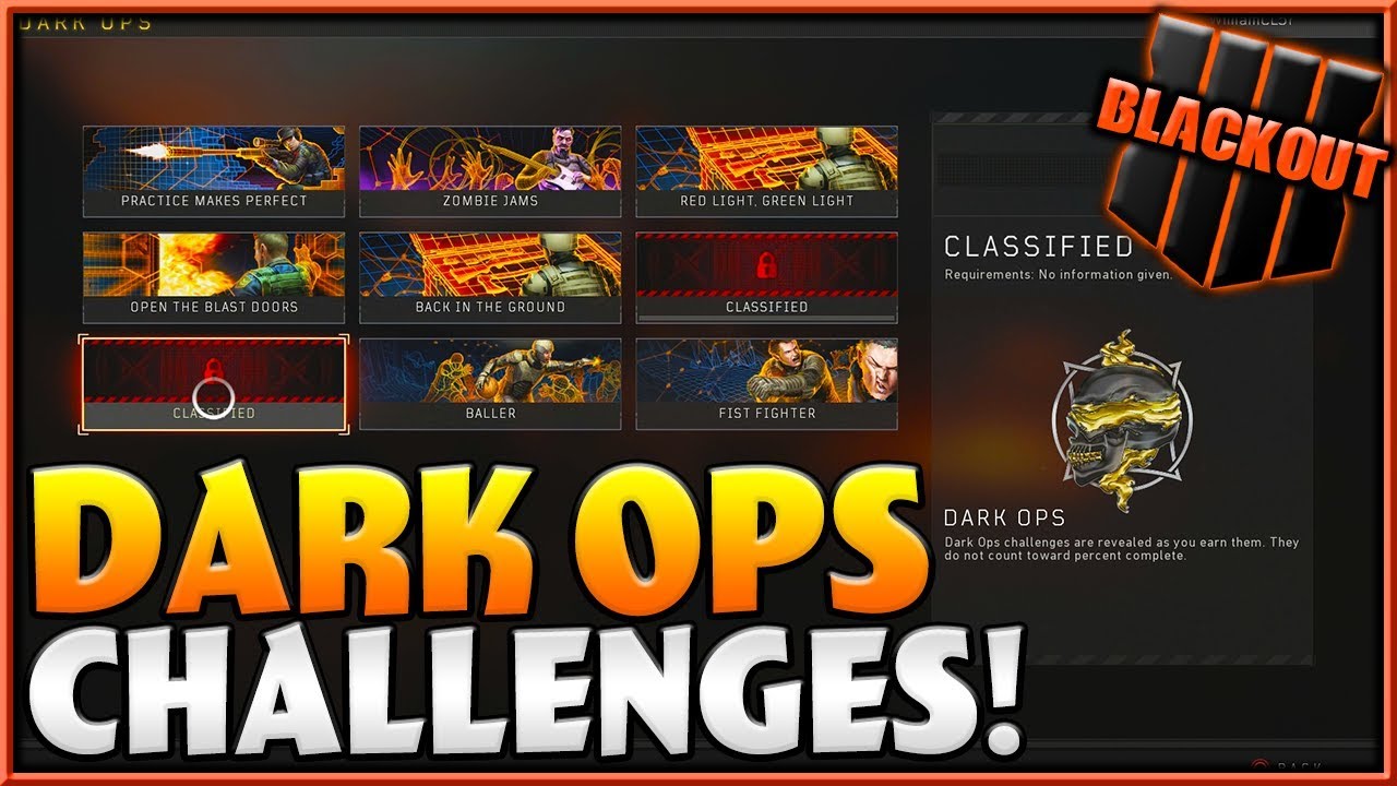 All Blackout Dark Ops Challenges!.. Almost.. (7 of 9 Completed)