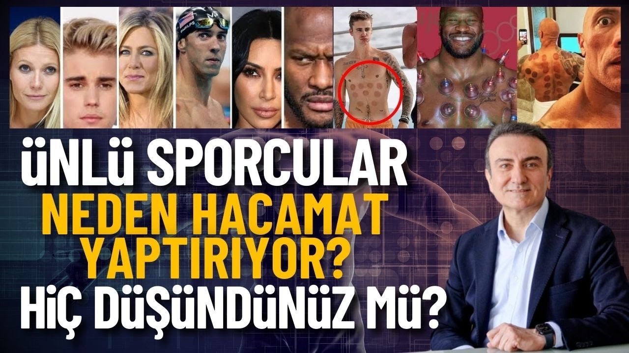 Ünlü sporcular neden hacamat (cupping therapy) yaptırıyor? Dr. Mehmet Portakal