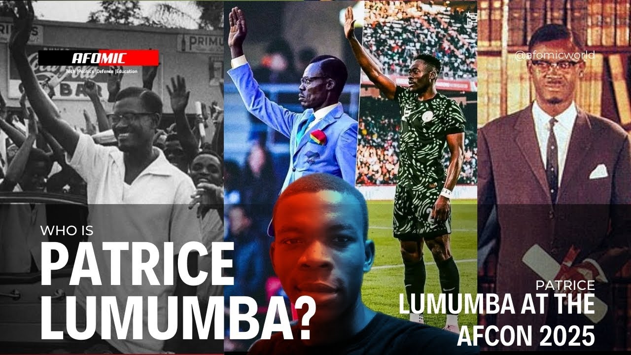 Viral AFCON Moment: Meet the real Patrice Lumumba!