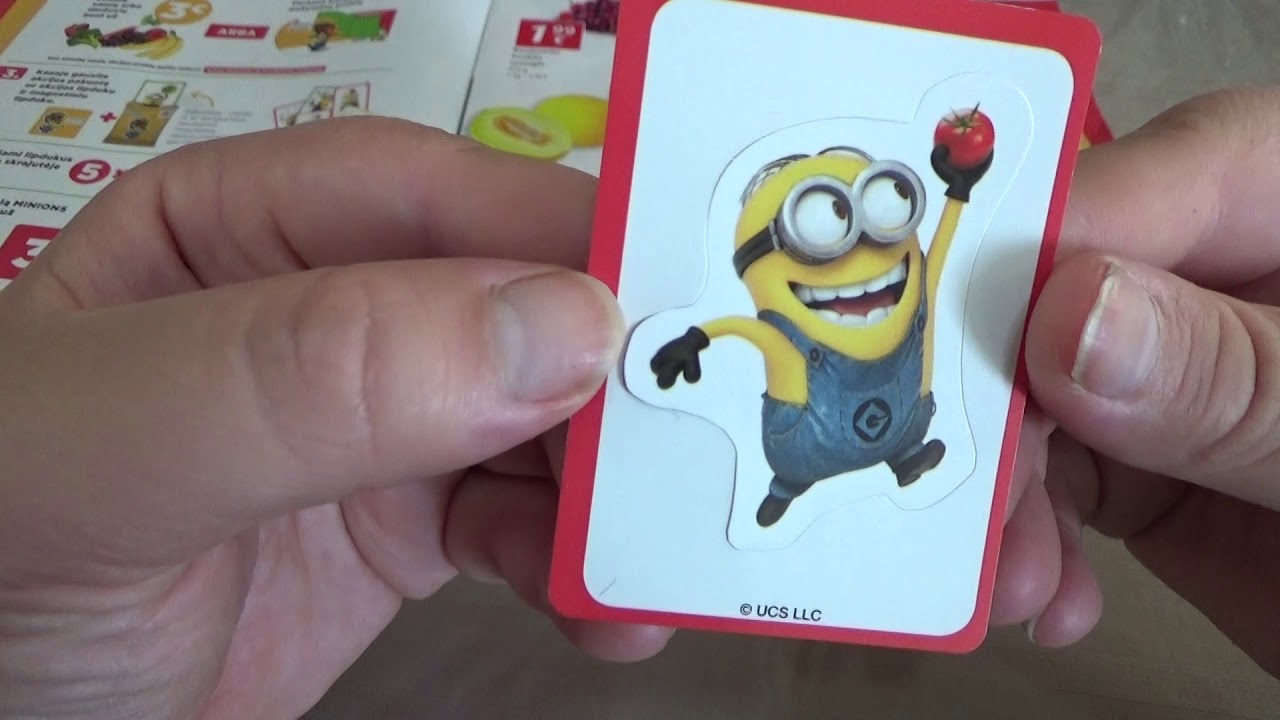 Minions akcija
