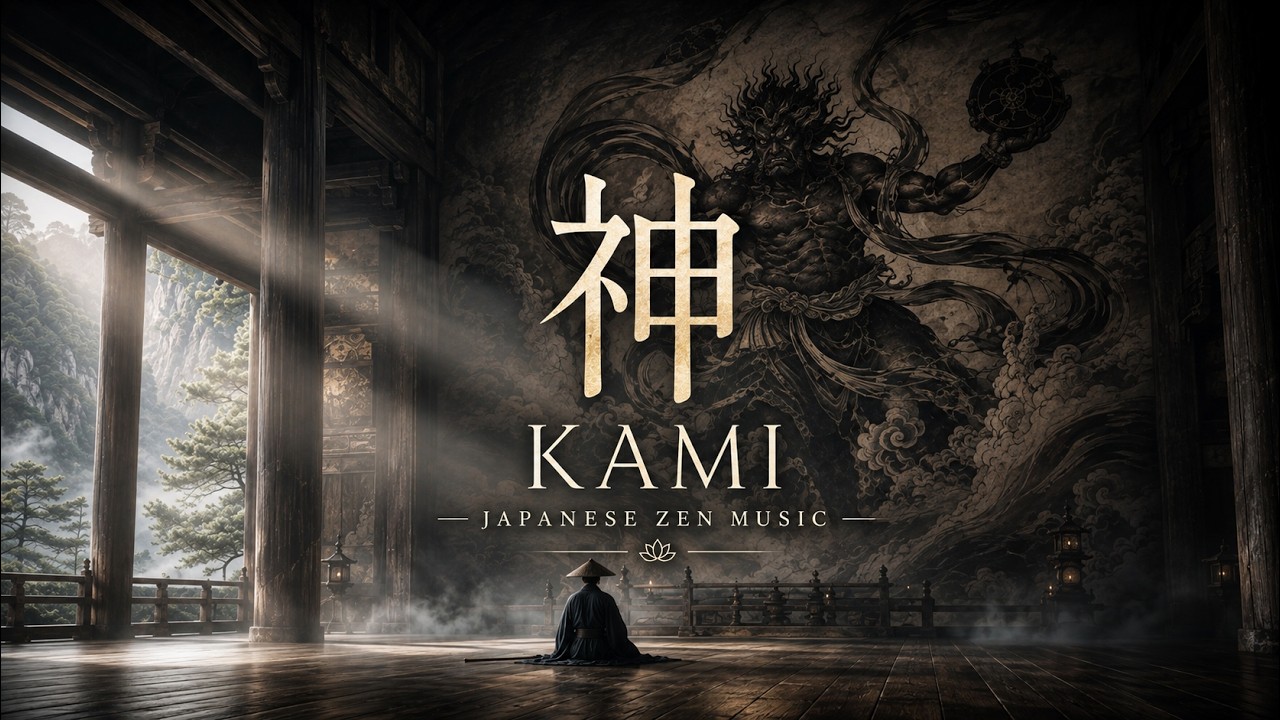 KAMI &mdash; 神 | Japanese Zen Music for Sacred Stillness, Meditation & Inner Peace