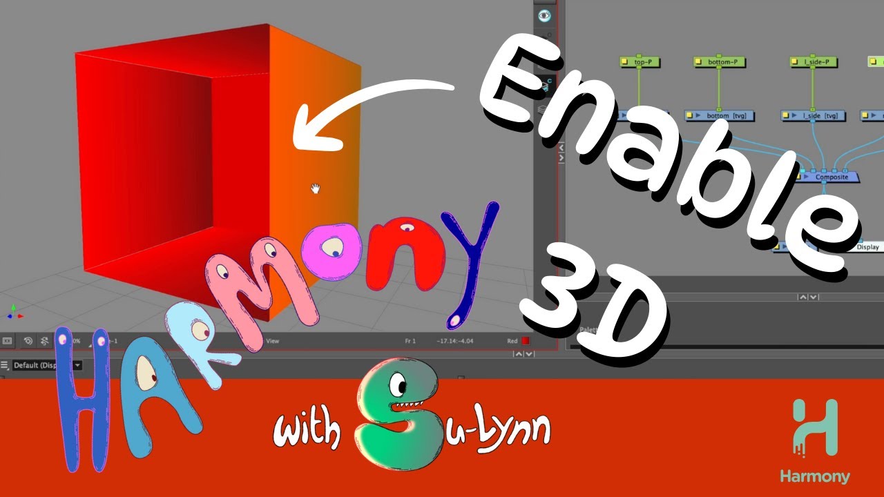 Enabling 3D | Toon Boom Harmony Tutorial