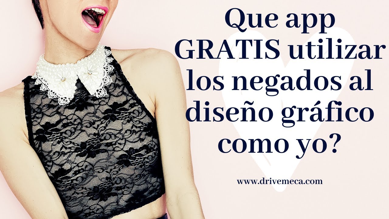 Que app GRATIS utilizar los negados al diseño gráfico como yo?