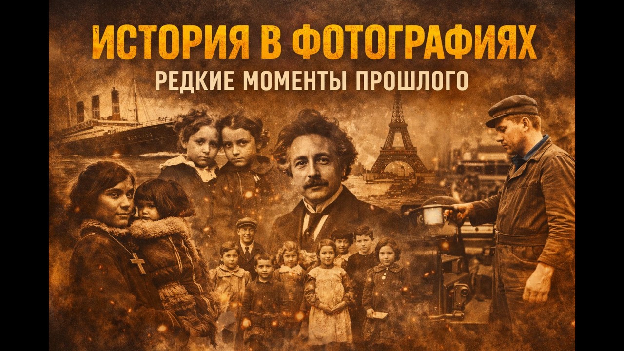 100 редких исторических фотографий, которые оживляют прошлое