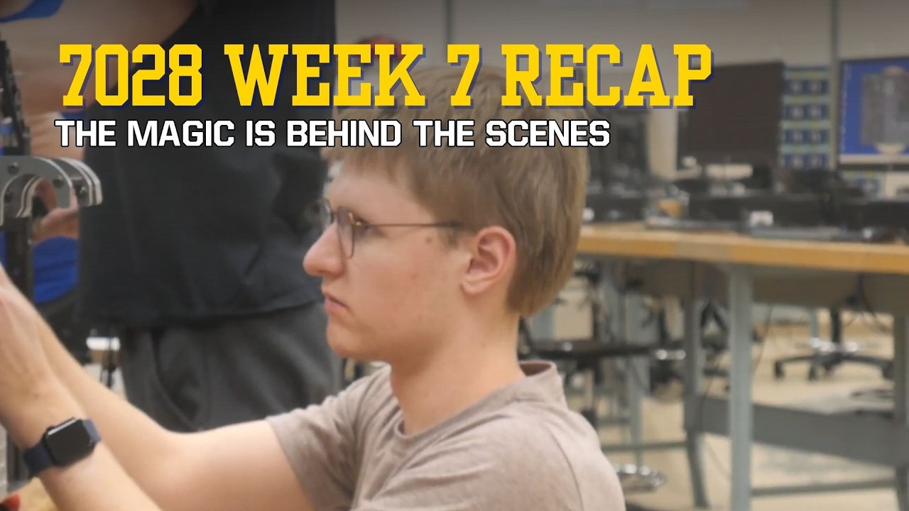 What Do We Do Behind The Scenes in Week 7? - FRC 7028