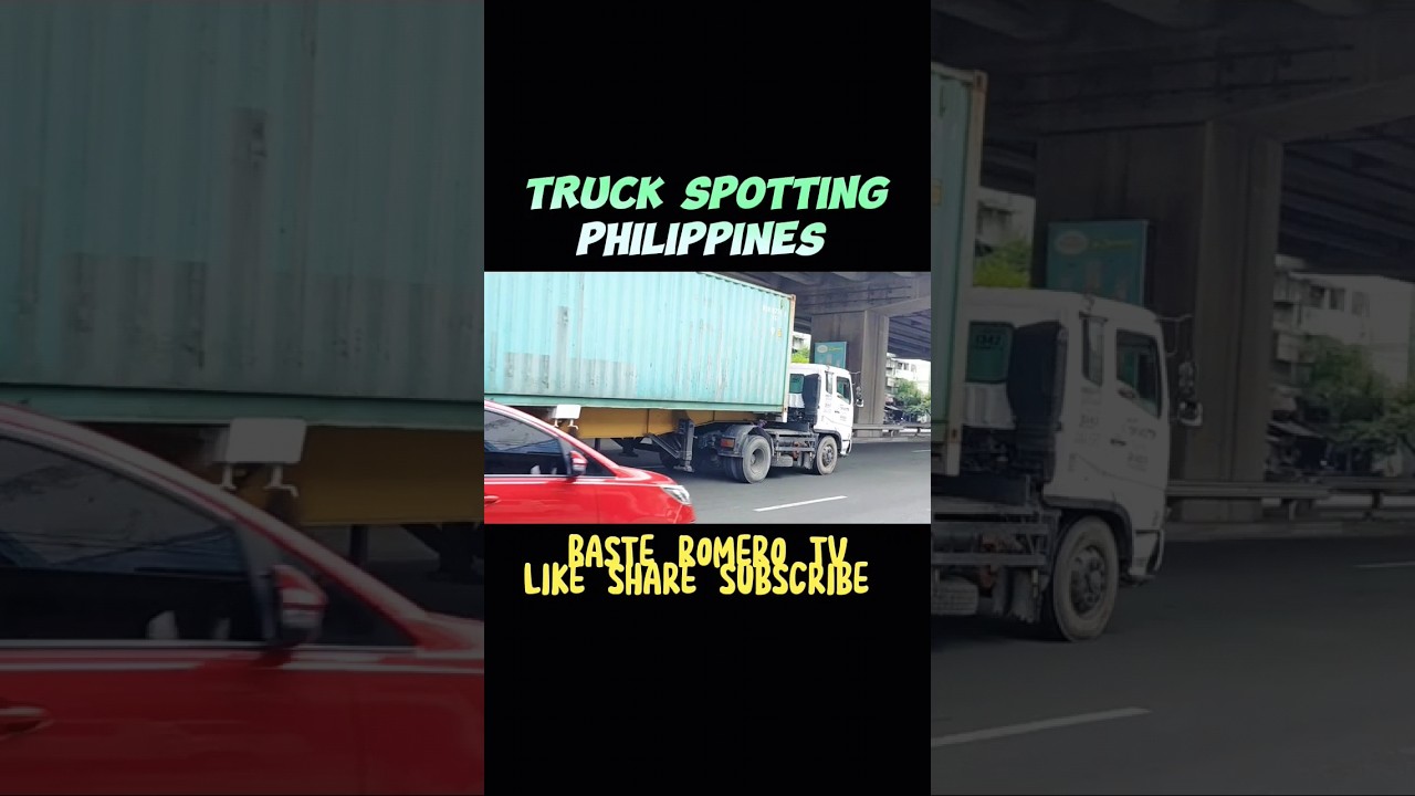 truck spotting osme&ntilde;a highway Philippines #basteromerotv