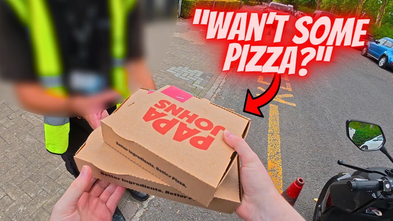 Customer Offered me His Food! Just Another Day Delivering in London - Rider POV