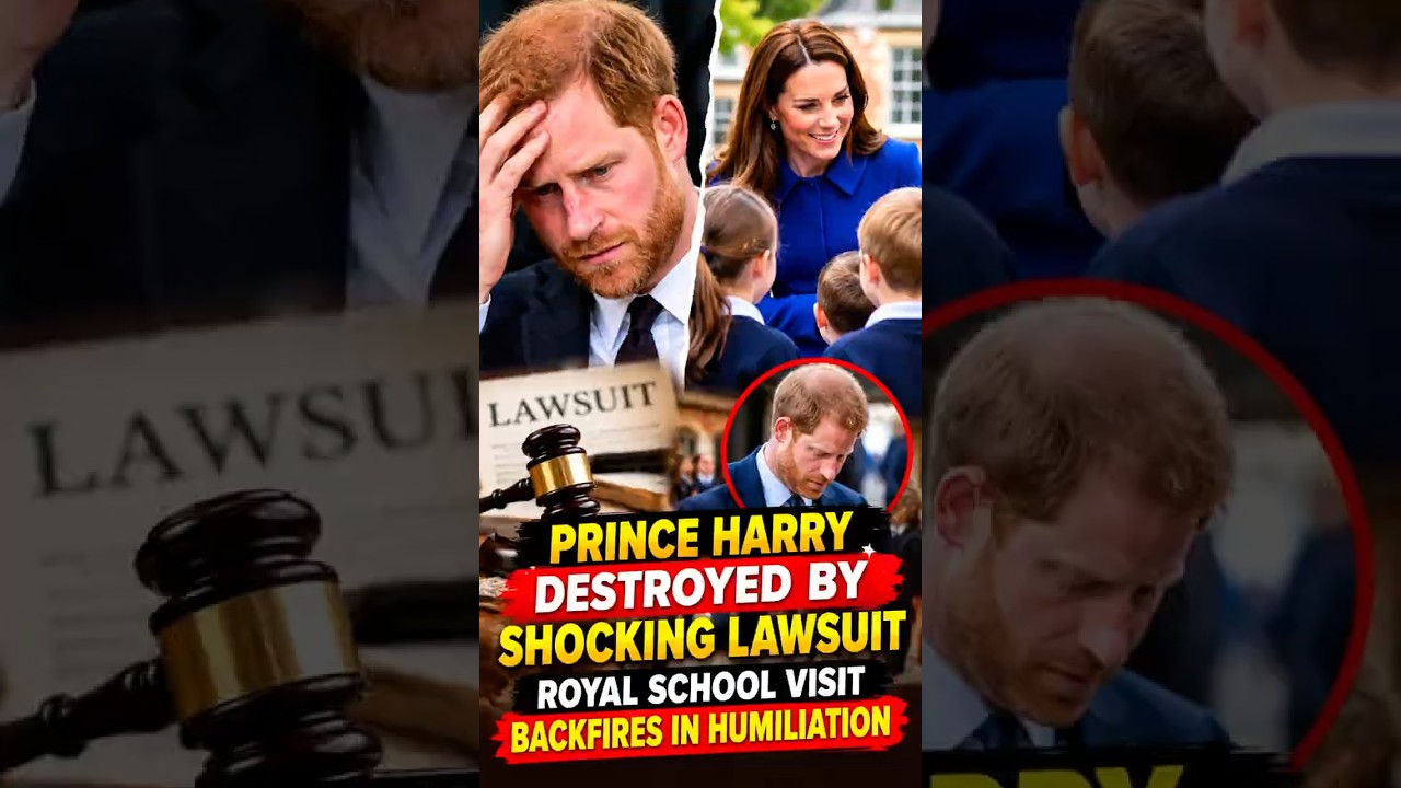Prince Harry DESTROYED By SHOCKING Lawsuit! 😱 #PrinceHarry #RoyalFamily #RoyalNews