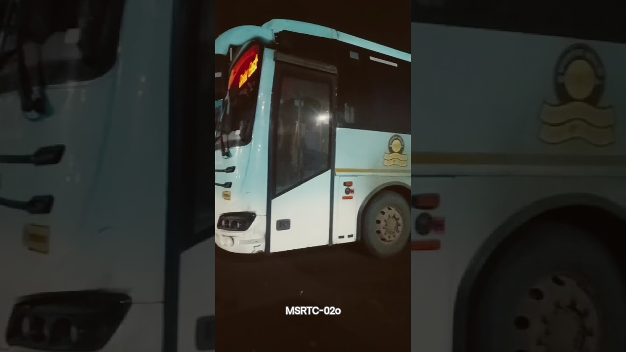 MSRTC BUS UPDATE ❤️🚩
