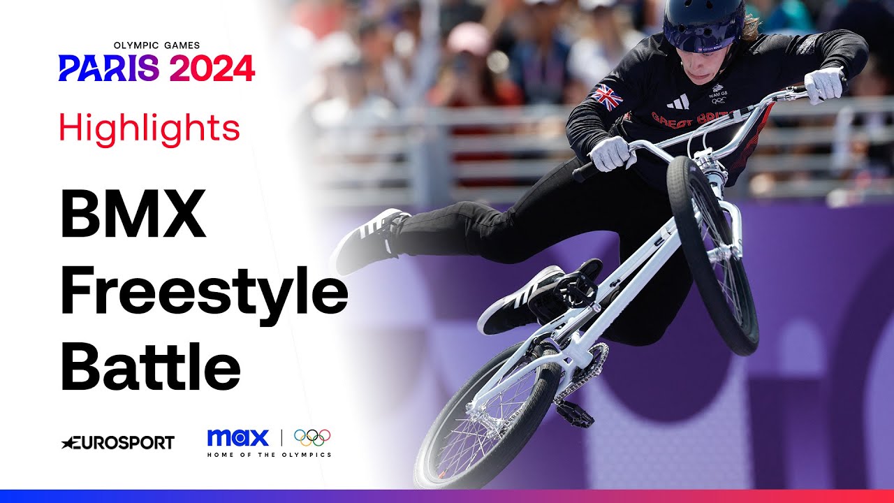 Winning Moments As Kieran Reilly Takes Silver! | Men's BMX Freestyle Park Highlights | #Paris2024