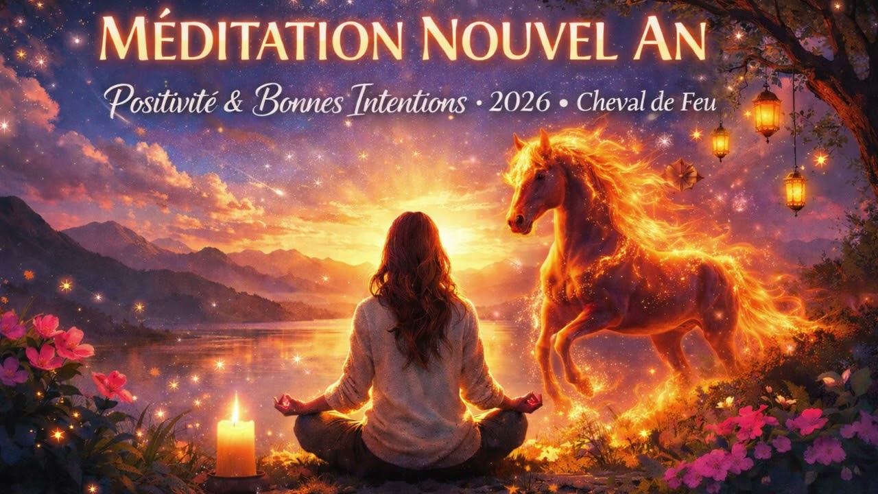 🔥 Méditation nouvelle année 2026 : Méditation du Cheval de Feu – Transformation, Liberté & Renouveau