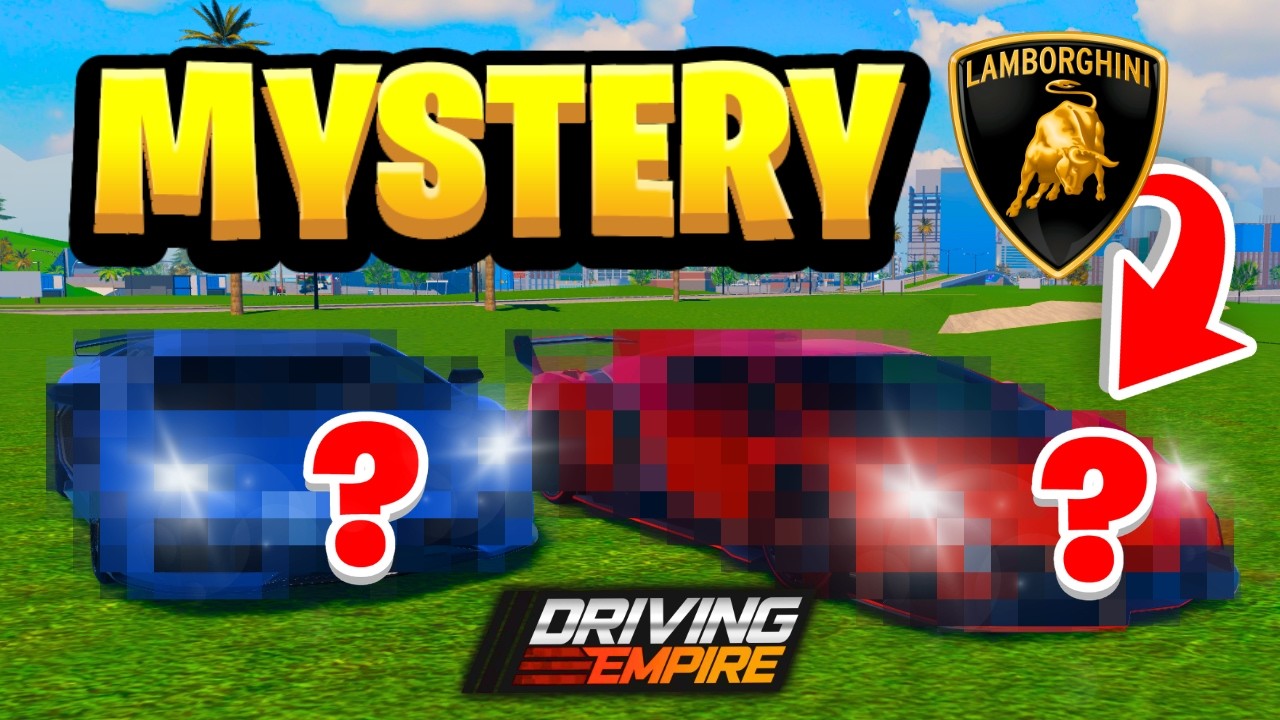 Загадочное испытание Lamborghini в Driving Empire!