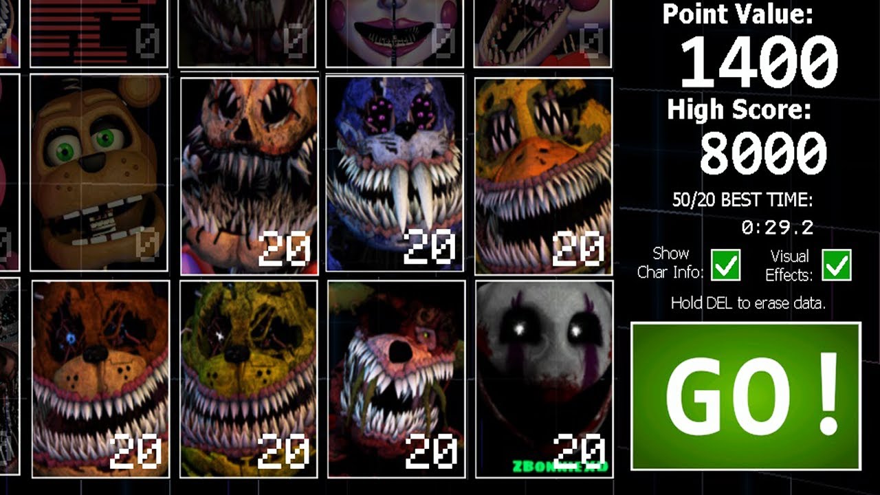 Corrupted Animatronics вернулись! +Jumpscares v2! (UCN мод)