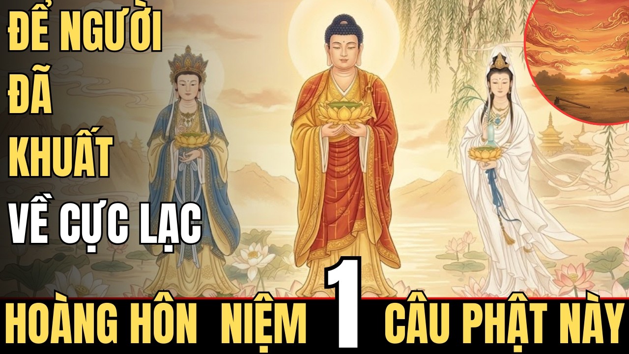 [ Phật Dạy ] Khi Hoàng Hôn Niệm 1 Câu Phật Hiệu Này Để Người Đã Khuất Vãng Sanh Cực Lạc